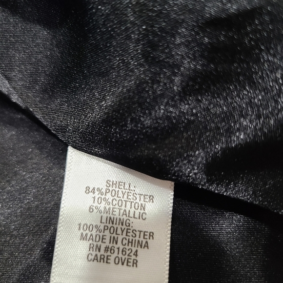 Laura Ashley women's jacket multicolored  art splatter print full zip  sz.L (d7) - Picture 8 of 9